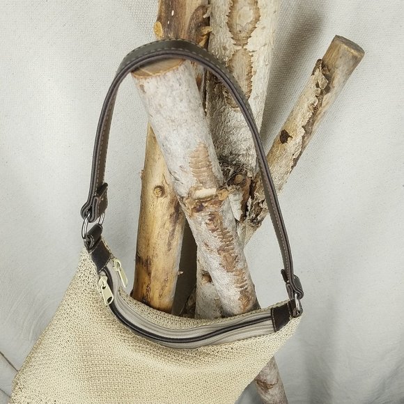 Women's Bohemian crochet short strap, satchel bag - Picture 3 of 14